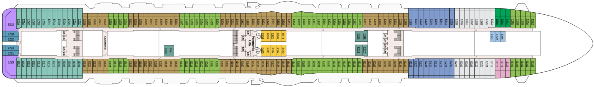 Deck 8 - Emerald plan